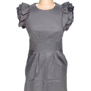 Jessica Simpson grey mini, pockets, size 8